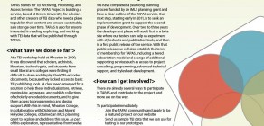 TAPAS Project Promotional Materials