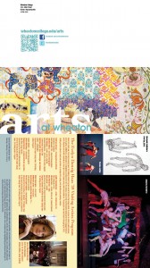 Arts Brochure, spring 2013 (exterior)