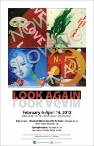 )Ken Aptekar: Look Again (poster)
