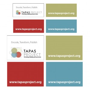 TAPAS Project Business & Mini Cards